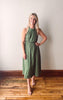 Good Day Green Midi Dress