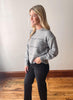 Grey Sequin Sweater