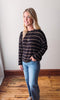 Harper Black Striped Long Sleeve