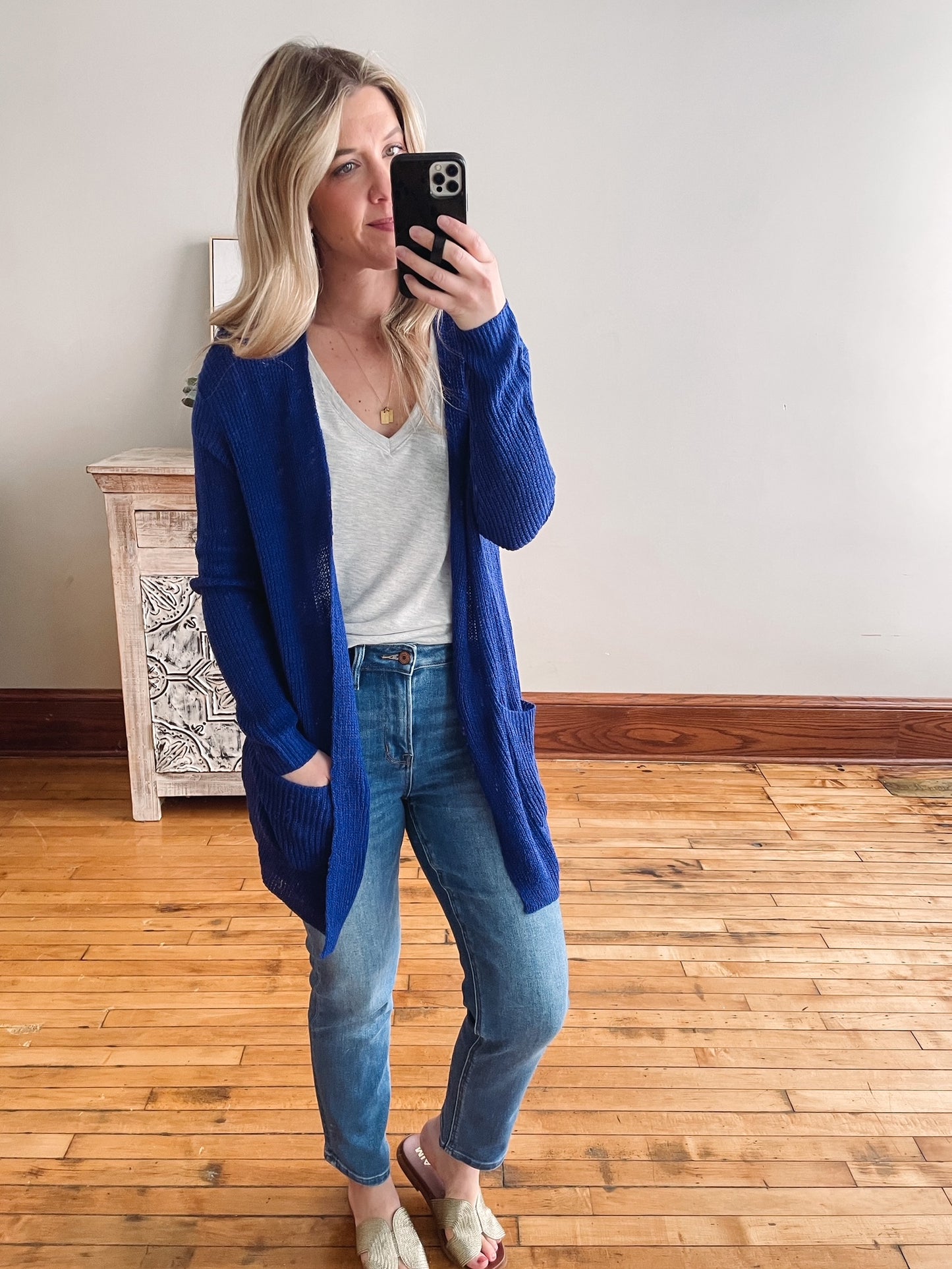 Erica Cobalt Cardigan