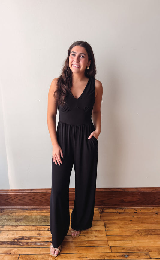 Soren Black Jumpsuit