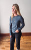 Jessica Dark Spruce Long Sleeve