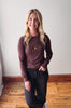Jessica Coffee Bean Long Sleeve