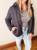 Indiana Quilted Jacket - Black Heather
