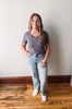 Ella Medium Wash Straight Jeans