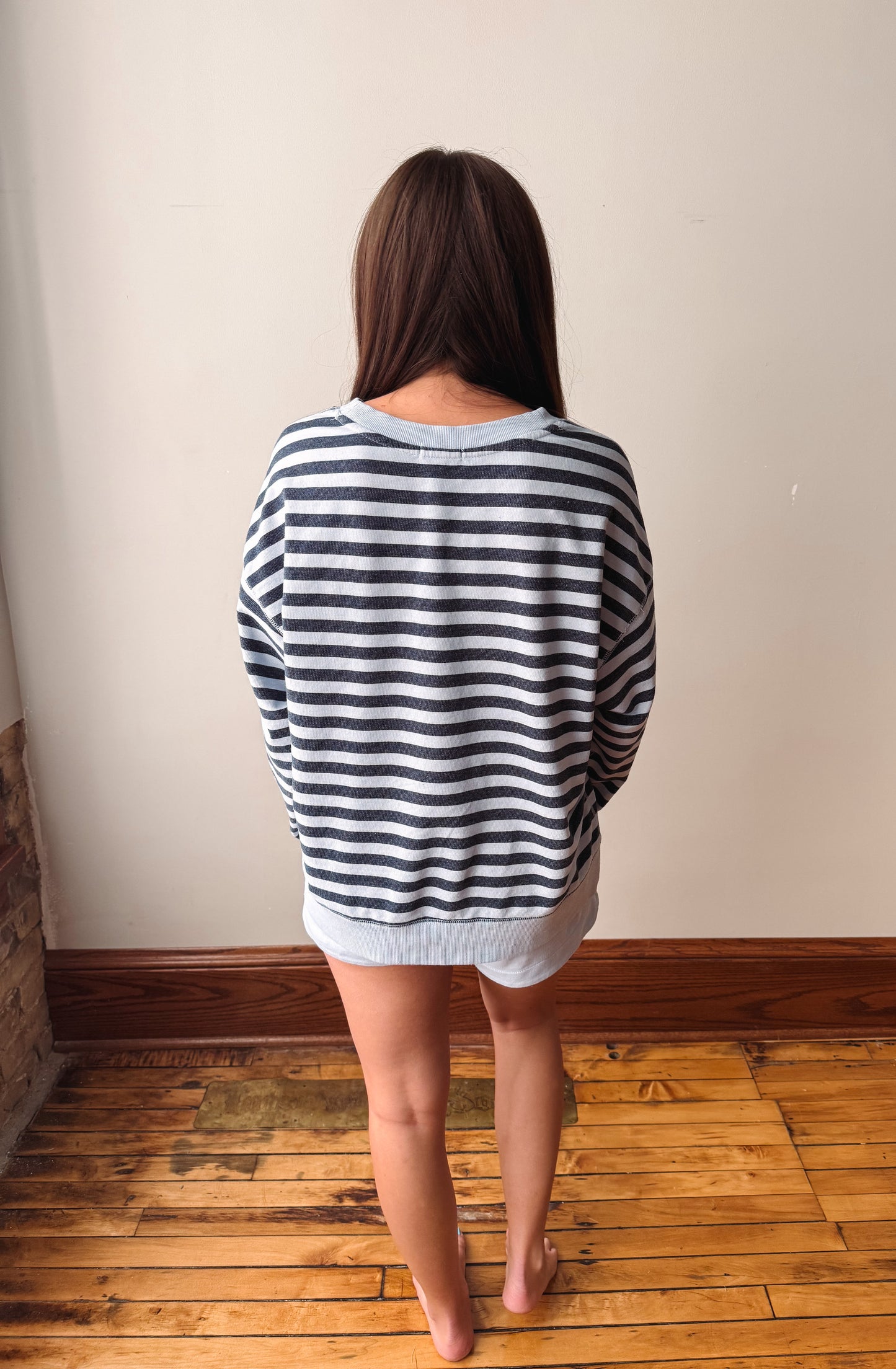 The Everyday Striped Crew Eclipse