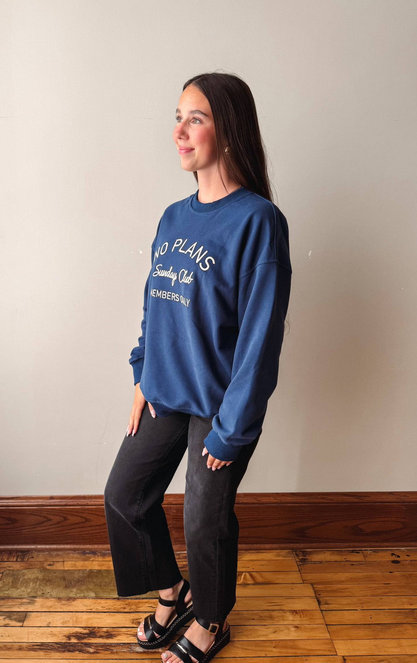 No Plans Sunday Club Sweatshirt