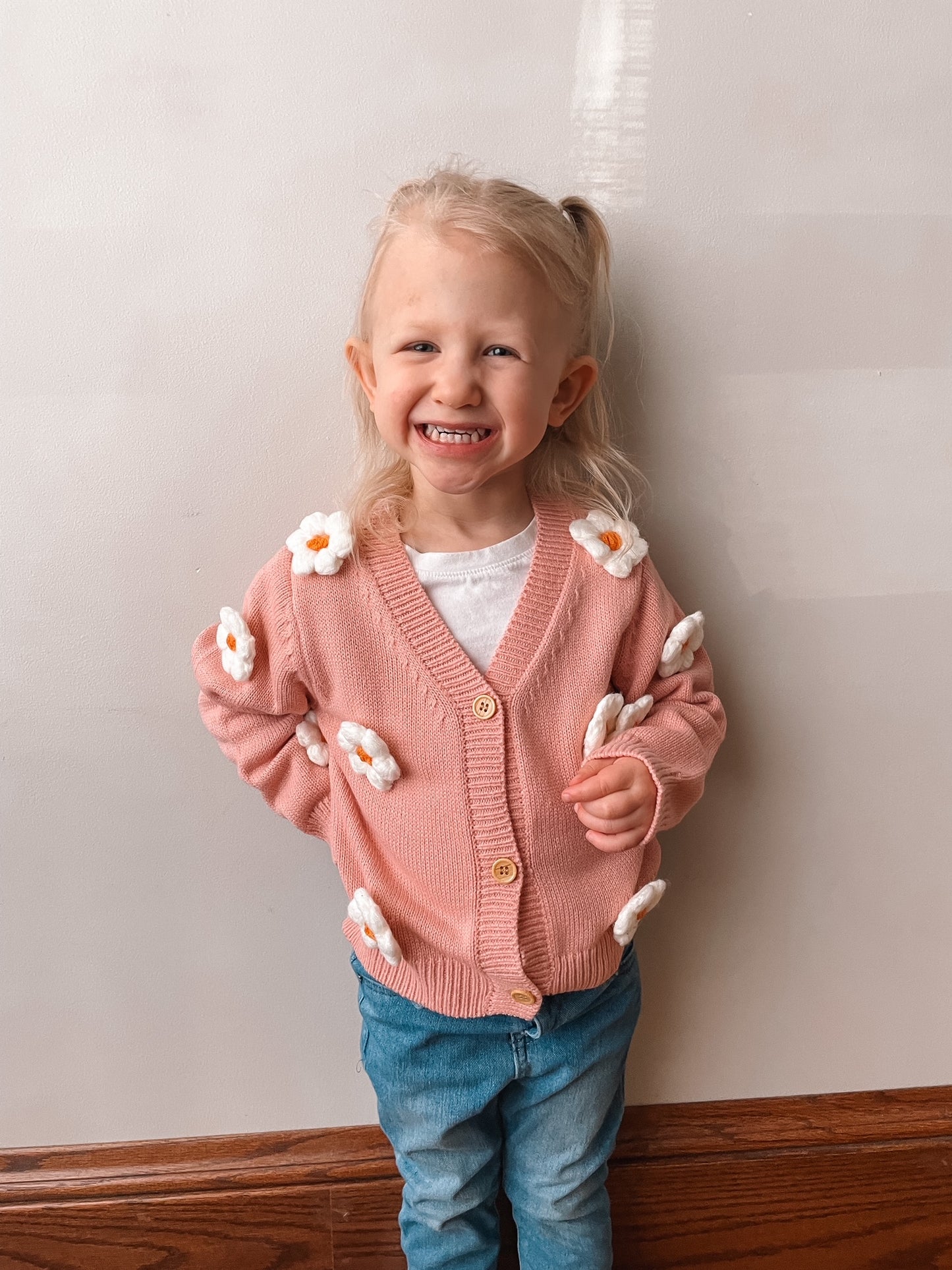 Toddler Daisy Cardigan