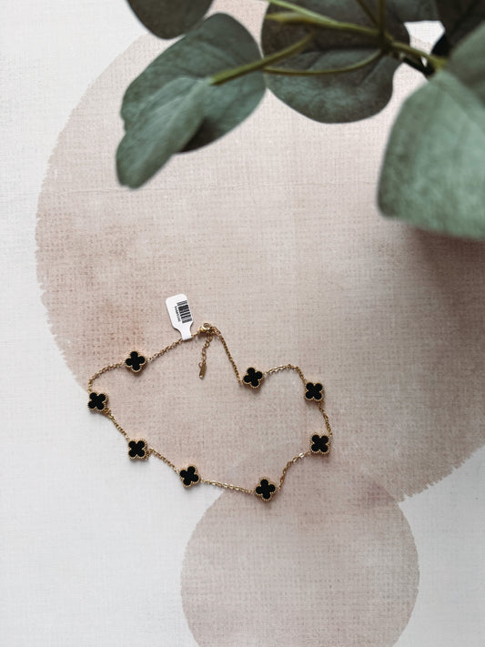 Black Clover Necklace
