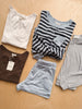 The Everyday Striped Crew Eclipse
