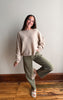 Olive Utility Barrel Jeans