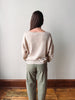 Rolled Edge Sweater - Oatmeal