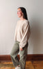 Rolled Edge Sweater - Oatmeal