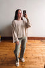 Olive Utility Barrel Jeans