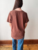 Cocoa Soft Curve Cotton Tee