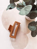 Jumbo Adobe Brown Hair Clip