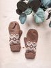 Brown + Speckled Patterned Mittens