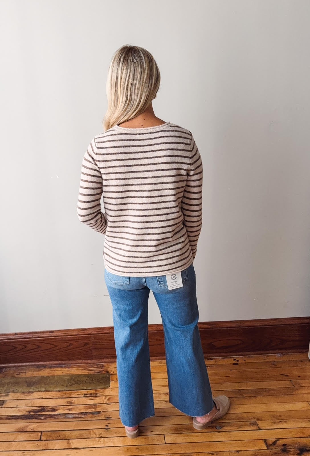 Amara Medium Wash Wide Leg Jeans