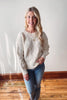 Ivory Cable Knit Sweater