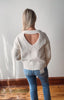 Ivory Cable Knit Sweater