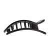 Black hair clip on a white background