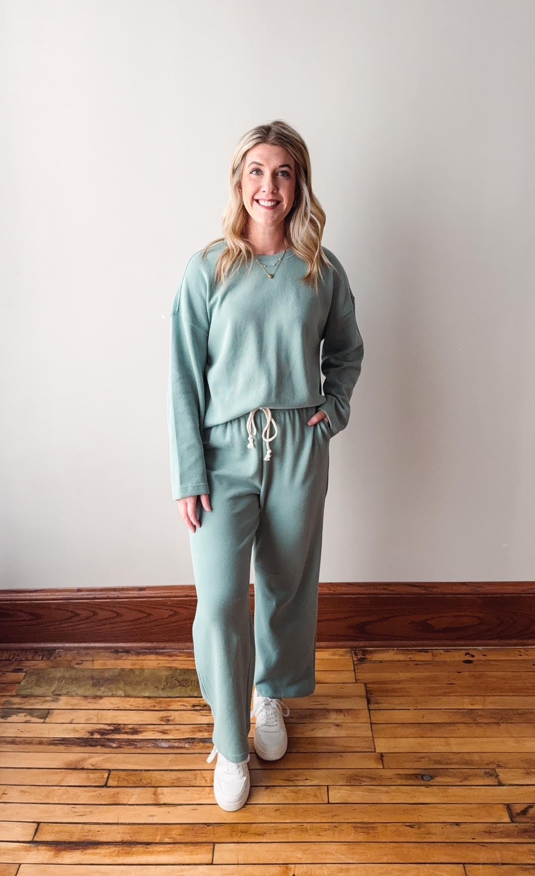 Josie Pistachio Pullover