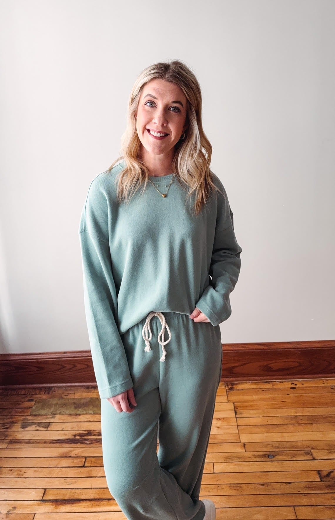 Josie Pistachio Pullover