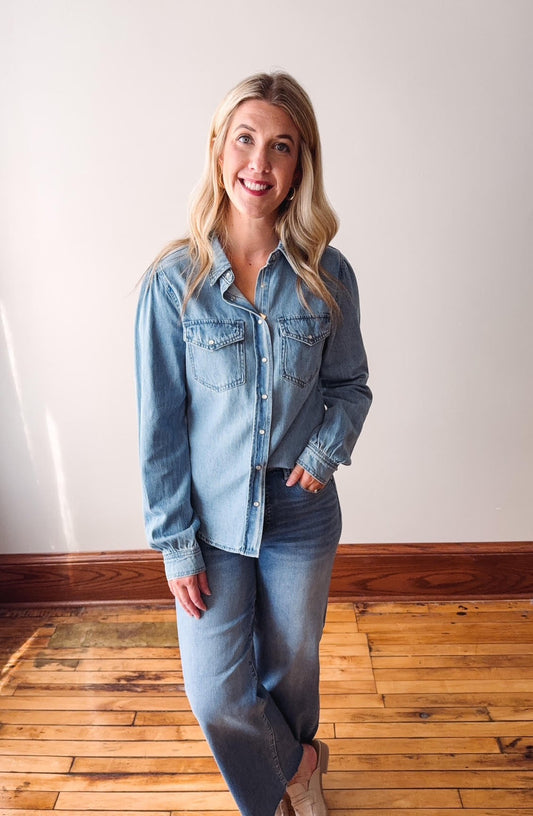 Juniper Light Denim Shirt