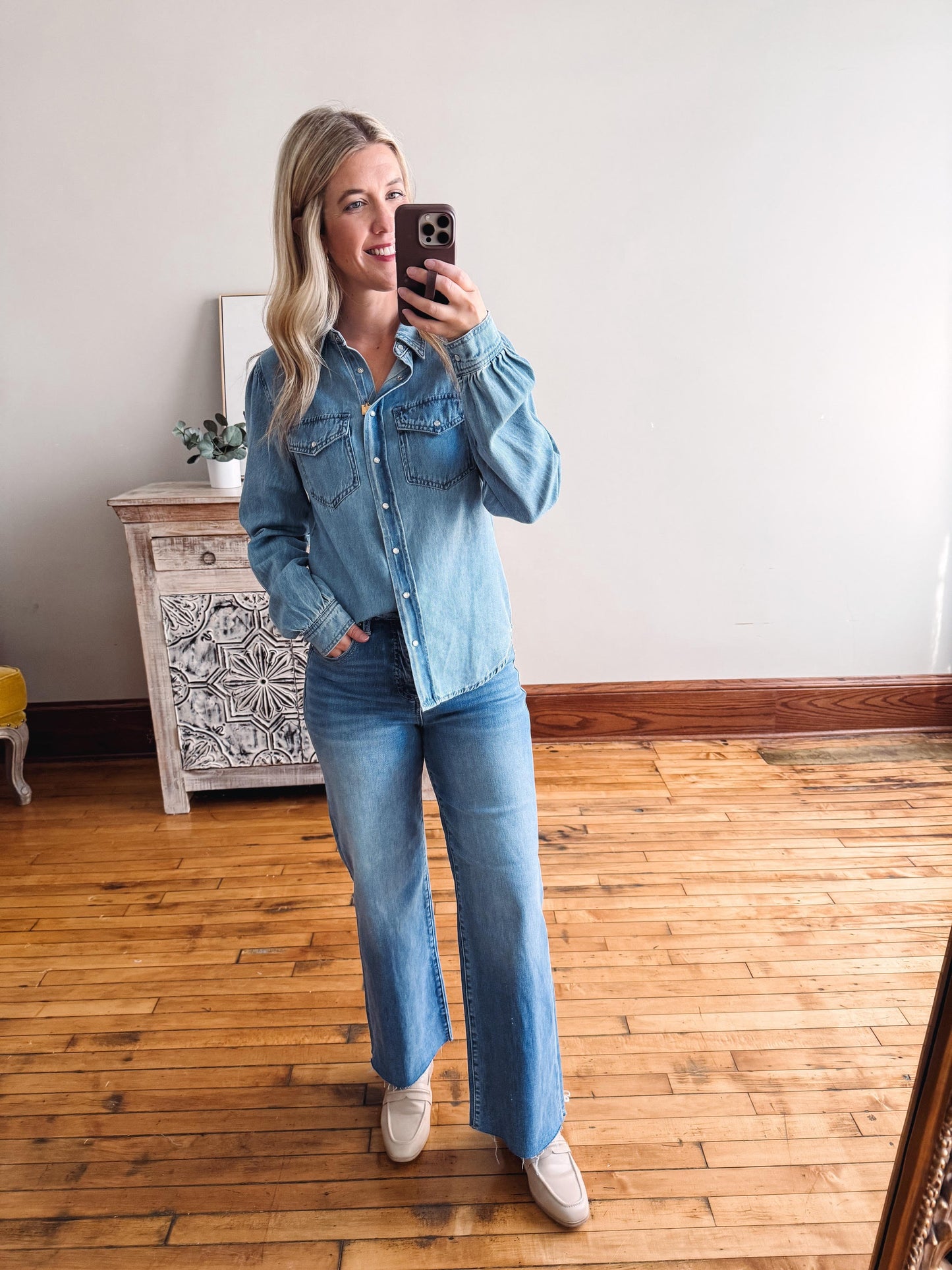 Juniper Light Denim Shirt