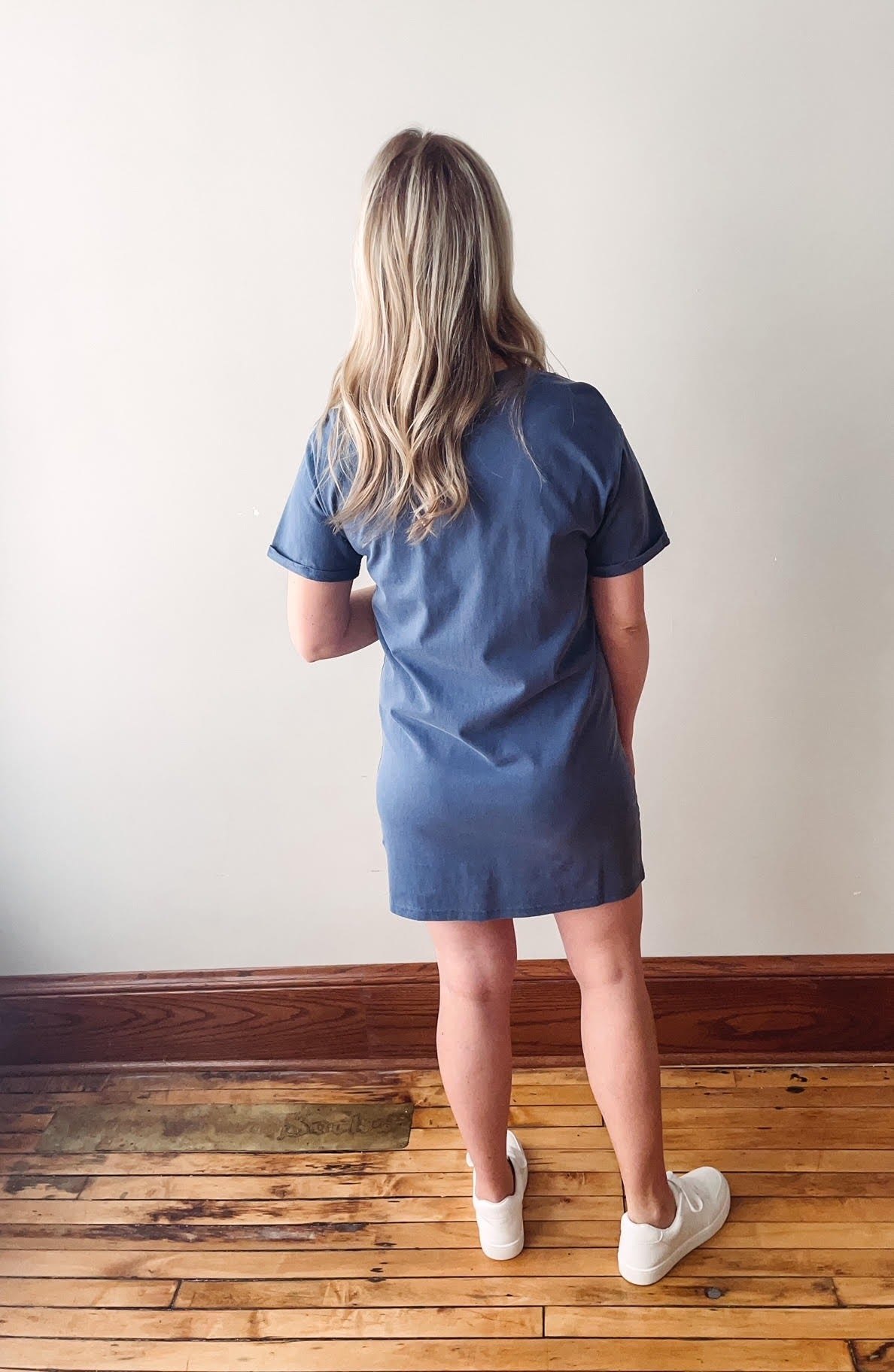 Kick Back Dress - Vintage Indigo