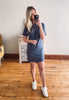 Kick Back Dress - Vintage Indigo