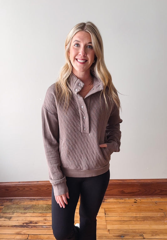 Kyra Pullover - Plum
