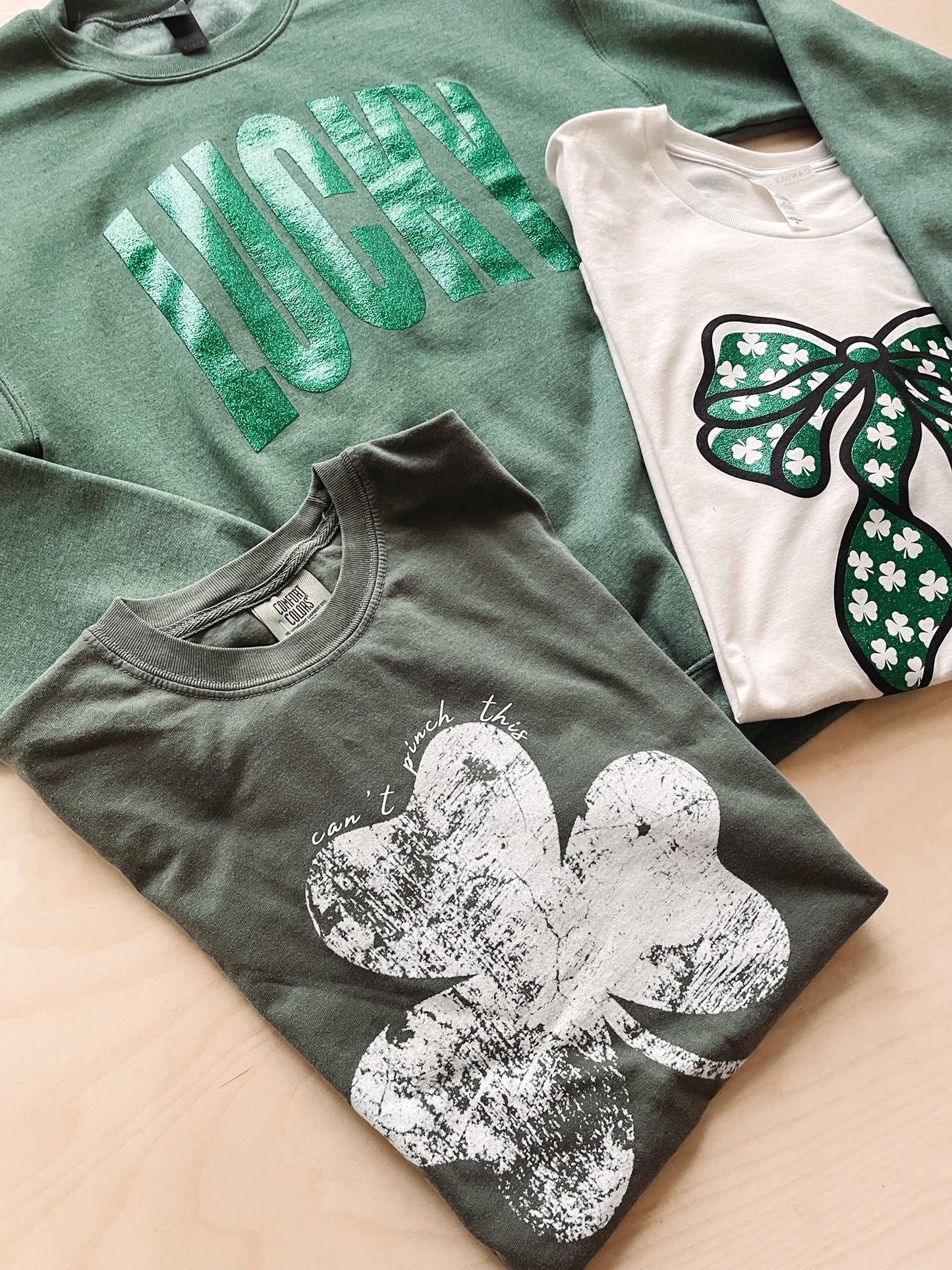 Shamrock Bow Tee