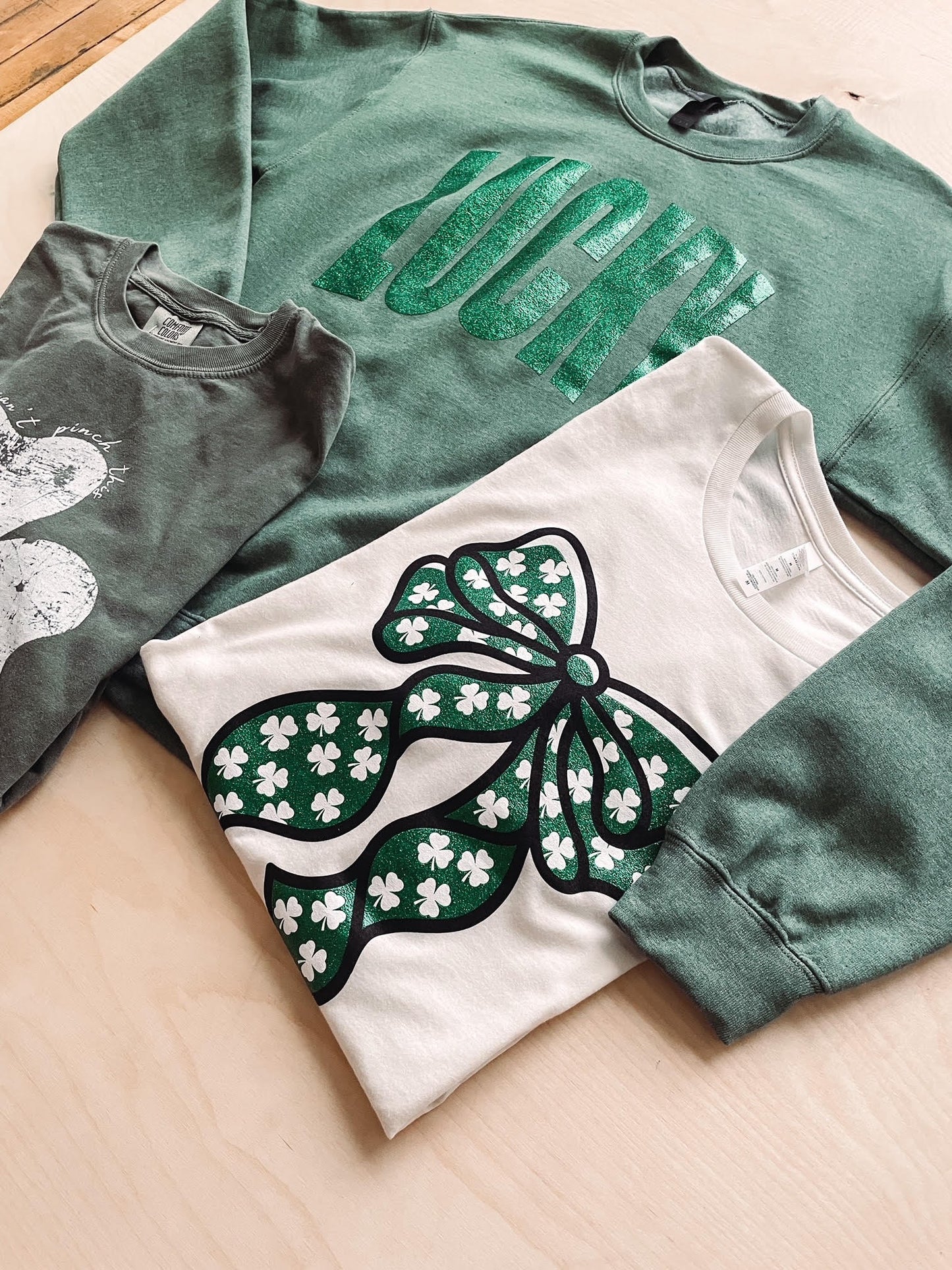 Shamrock Bow Tee