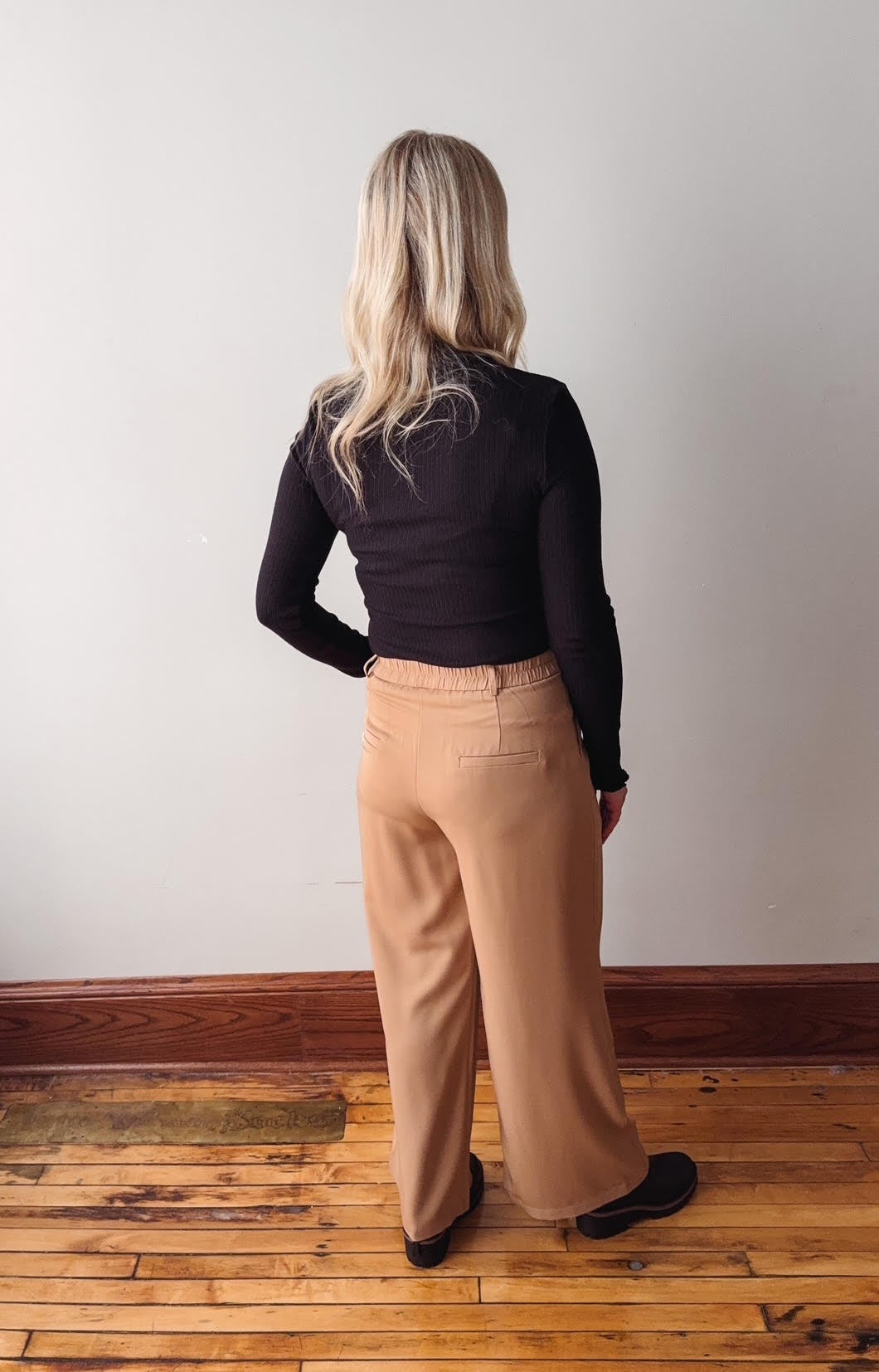 Larissa Camel Twill Pant