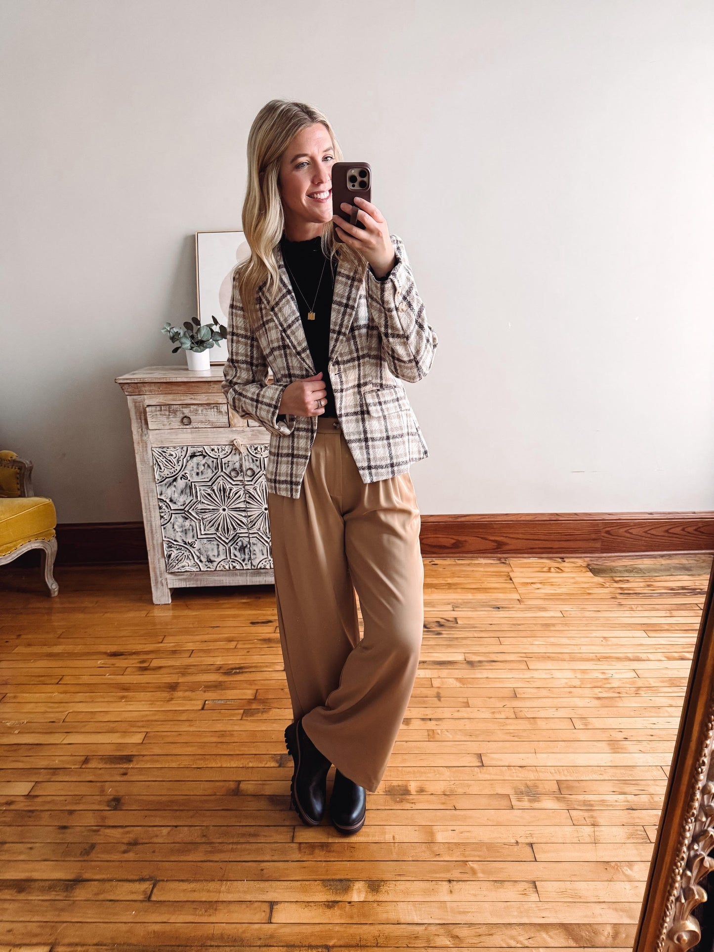 Larissa Camel Twill Pant