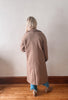 Long Mocha Trench Coat