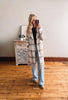 Luciana Coat - Parchment Plaid