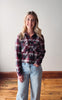 Luma Ruby + Navy Plaid Shacket
