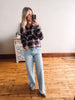 Luma Ruby + Navy Plaid Shacket
