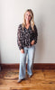Maisie Black Floral Blouse