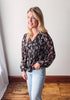 Maisie Black Floral Blouse