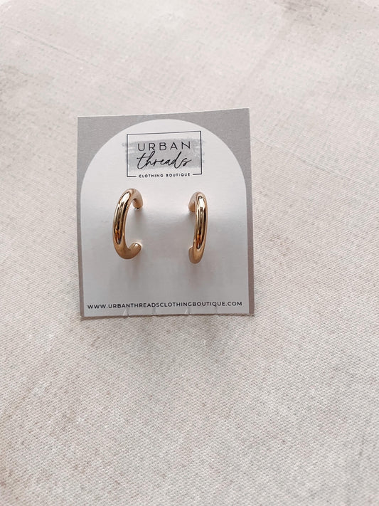 Medium Gold Hoops