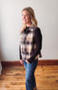 Mocha Plaid Vest