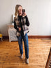Mocha Plaid Vest