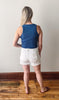 White High Rise A-line Shorts