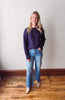 Nova Dark Purple Sweater