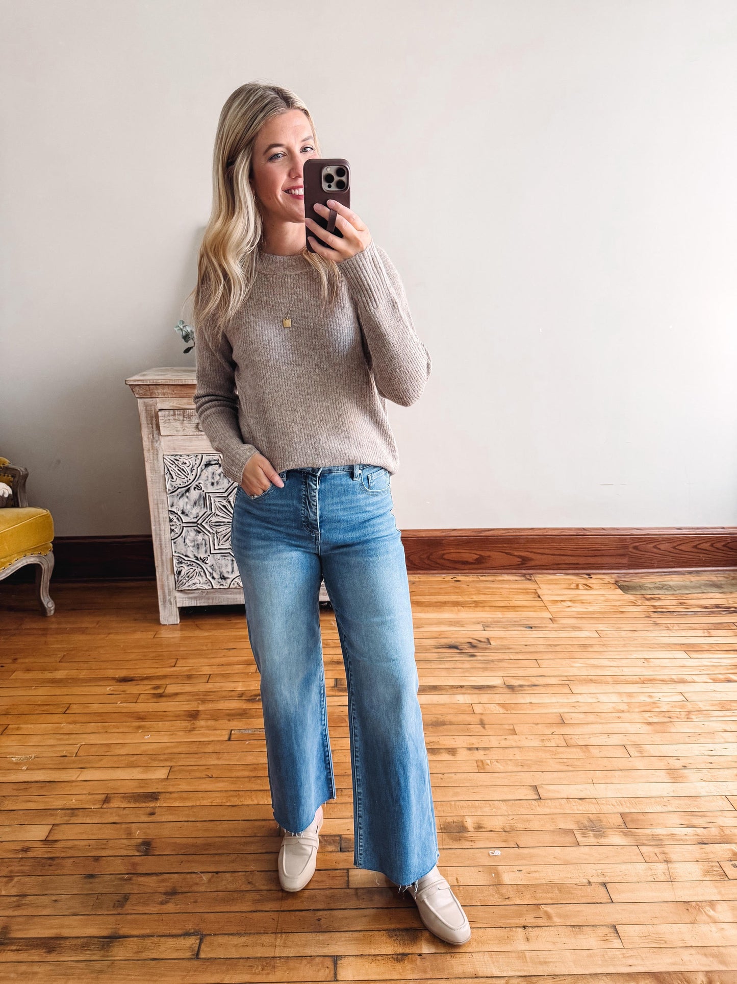 Nova Mocha Sweater