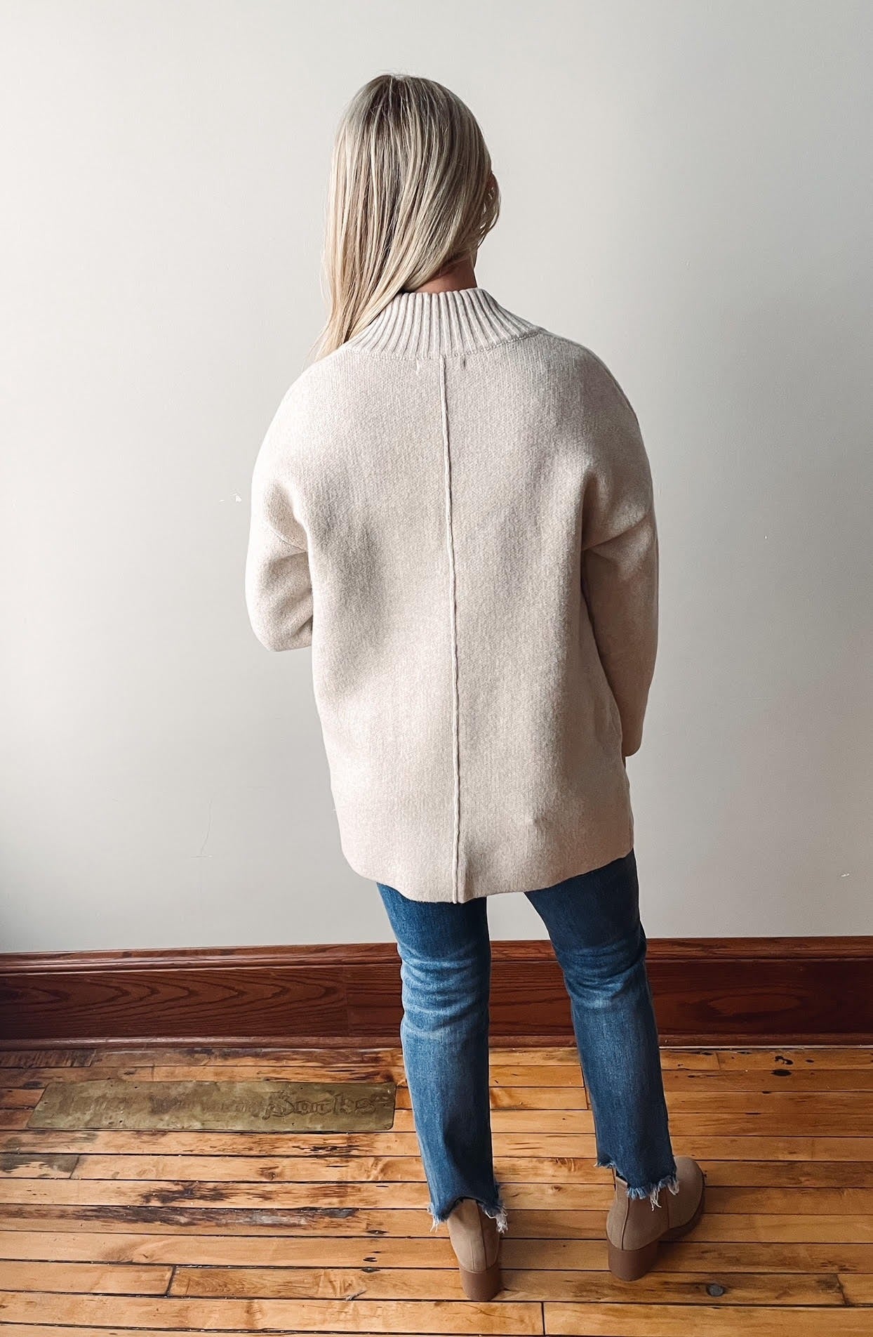 Oatmeal Extra Cozy Cardigan