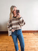 Parallel Lives Striped Knit Sweater